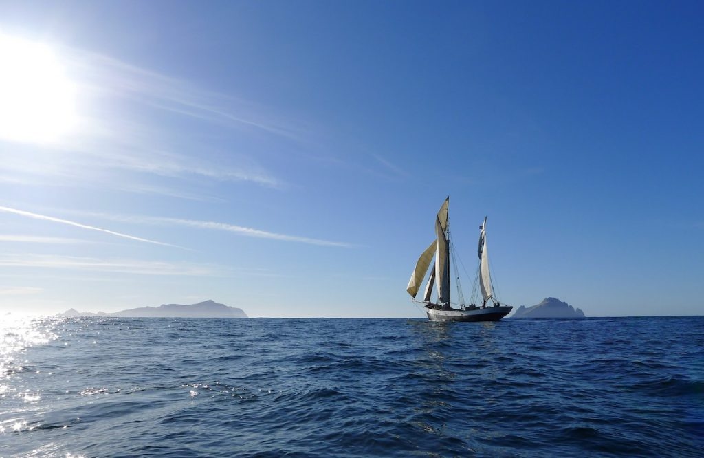 boat in sea